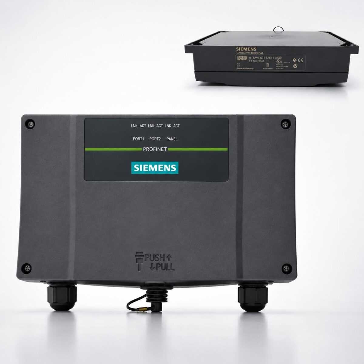 Siemens 6AV6671-5AE11-0AX0 PN Plus Anschlusskasten für PROFINET mobile Panels